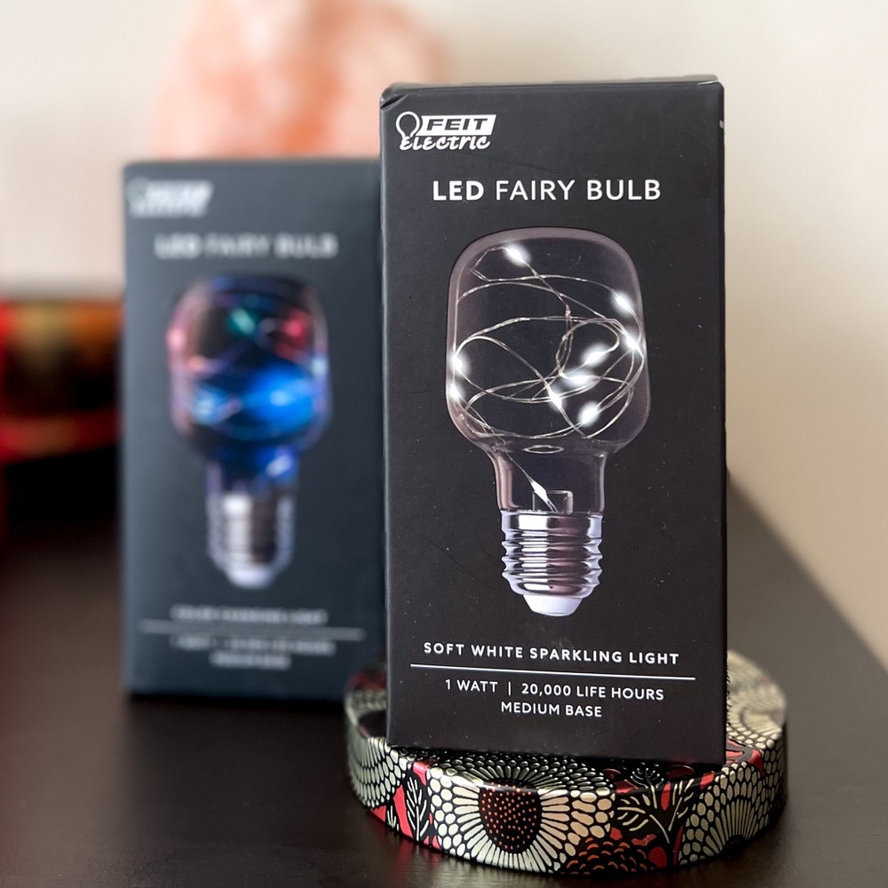 2x LED Fairy Light Bulbs